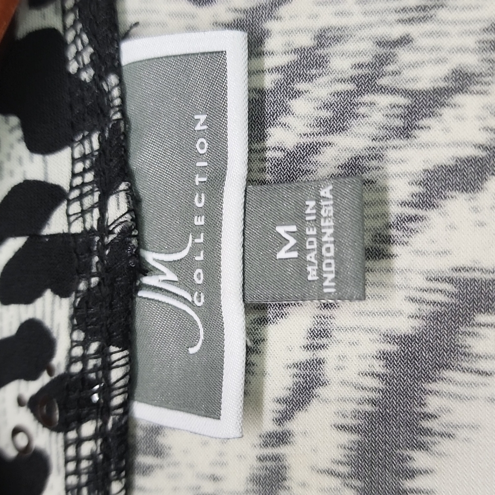 Jm Collection Sequin Sparkle Zebra Print Easy Car… - image 7